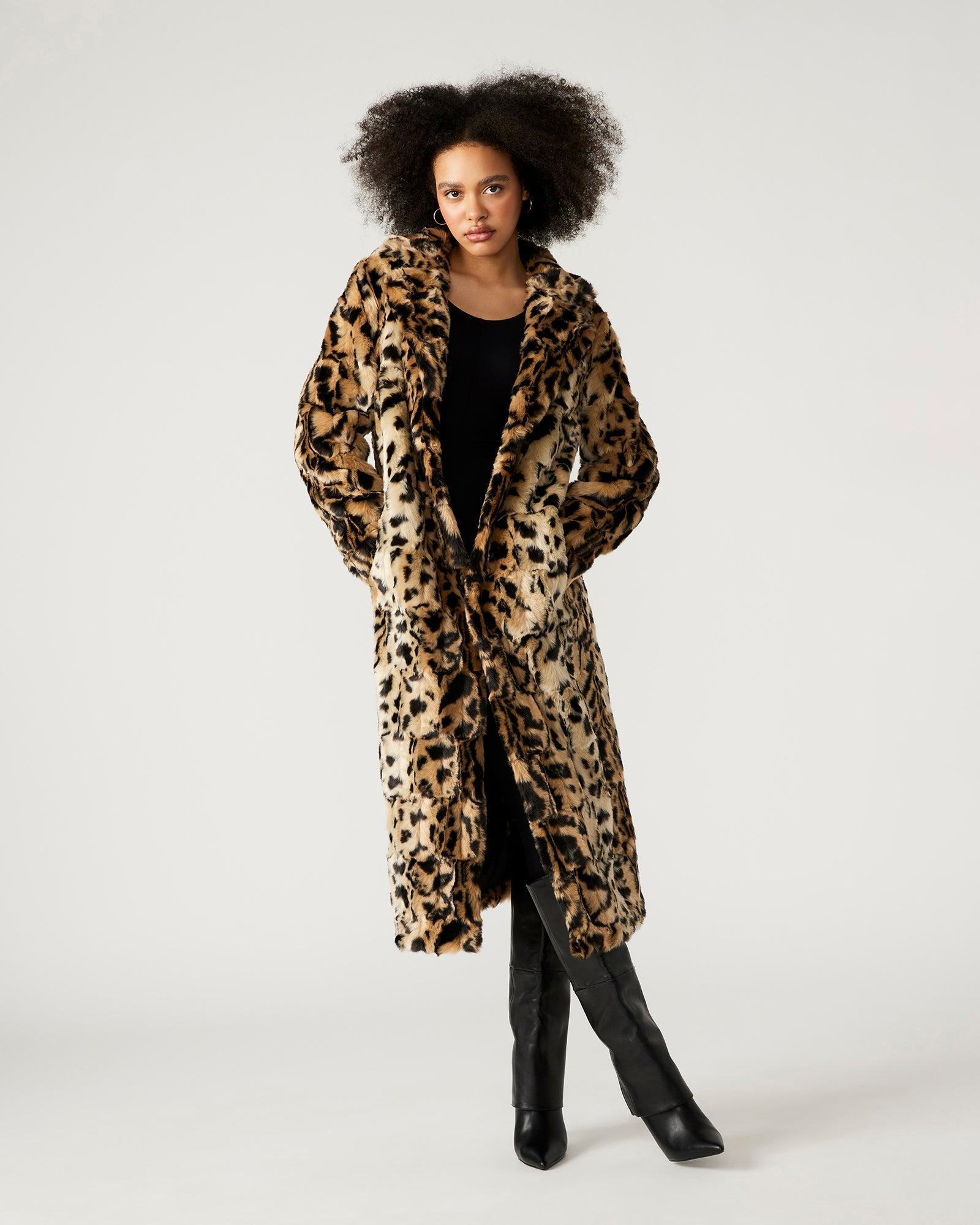 LONG SONG COAT LEOPARD Female product image