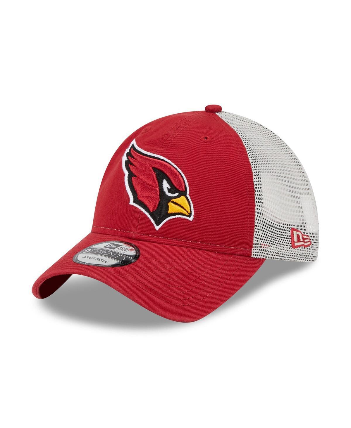 Mens New Era Cardinal Arizona Cardinals Loyal 9TWENTY Trucker Hat - Cardinal Product Image