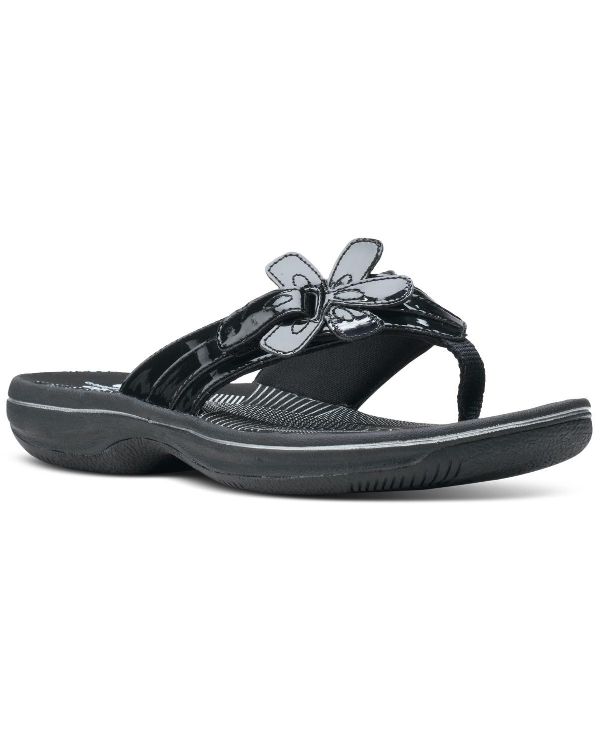 Womens Clarks(R) Cloudsteppers(tm) Brinkley Flora Flip Flops Product Image