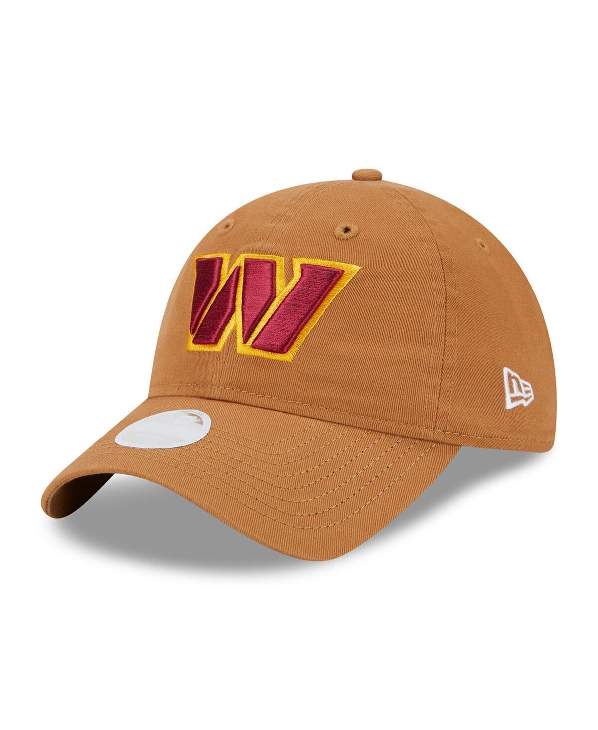 Womens New Era Brown Washington Commanders Main Core Classic 2.0 9TWENTY Adjustable Hat Product Image