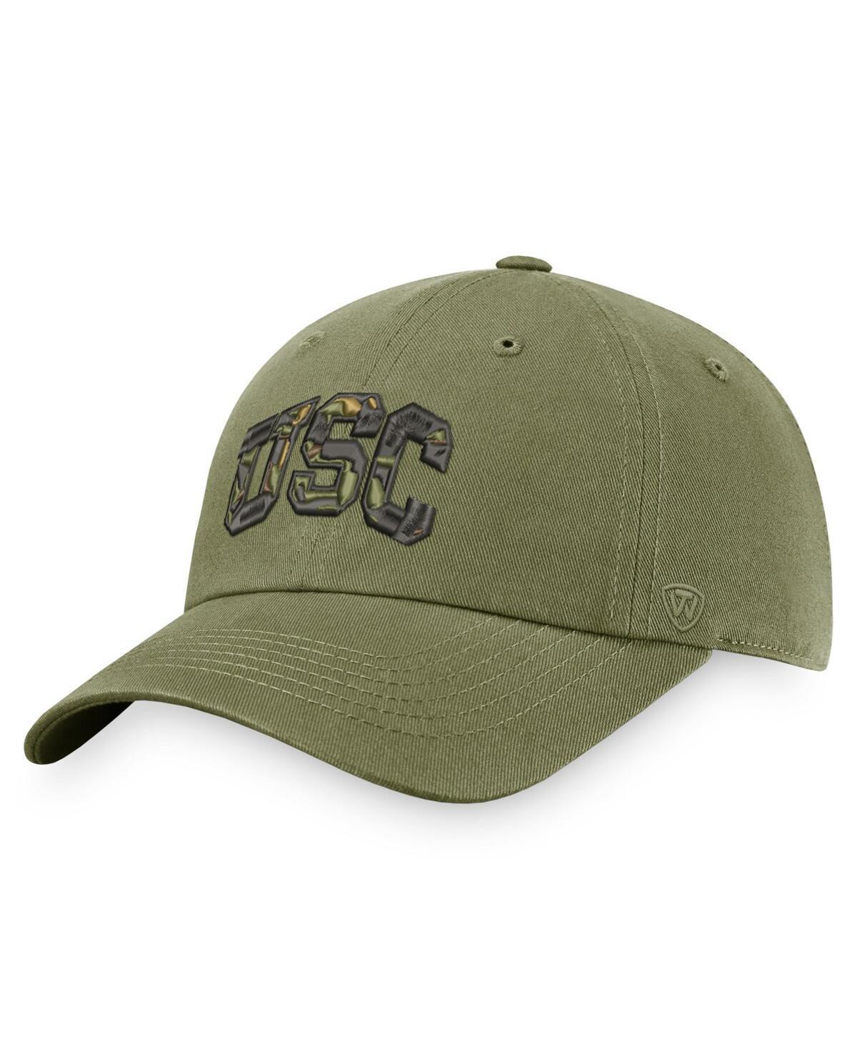 Mens Top of the World Olive North Carolina Tar Heels OHT Military Appreciation Unit Adjustable Hat Product Image