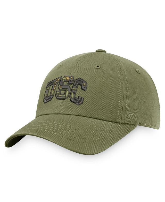 Mens Top of the World Olive Usc Trojans Oht Military-Inspired Appreciation Unit Adjustable Hat Product Image