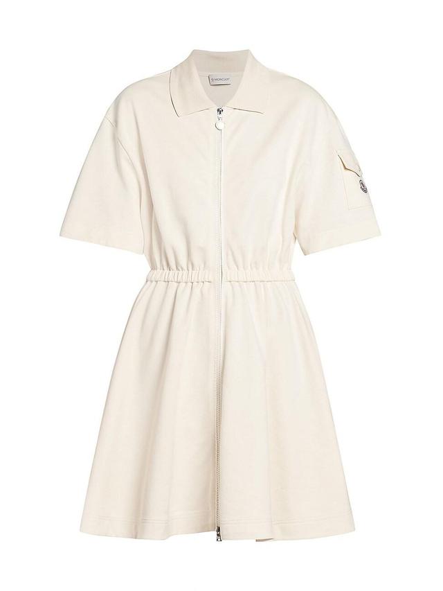 Womens Logo Short-Sleeve Shirtdress Product Image