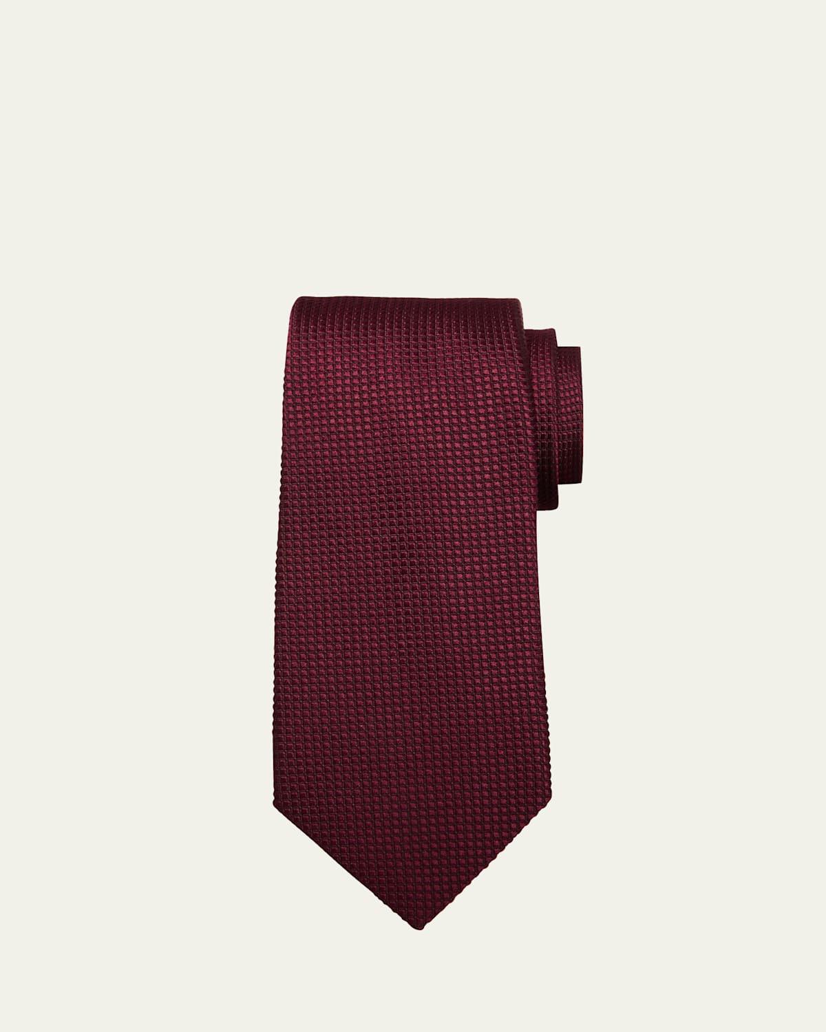 Mens Textured Silk Tie Product Image