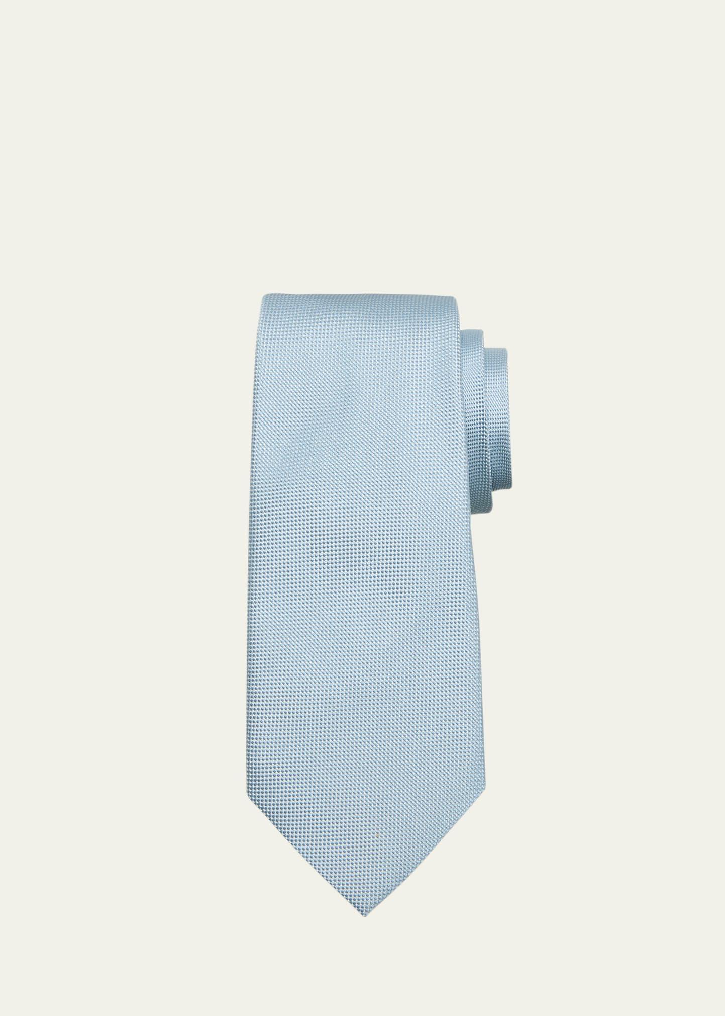 Mens Mulberry Silk Woven Tie Product Image