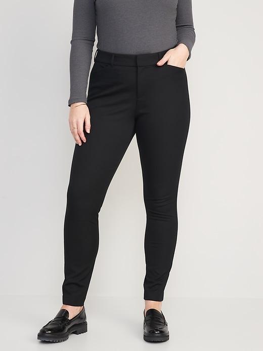 High-Waisted Pixie Skinny Pants Product Image