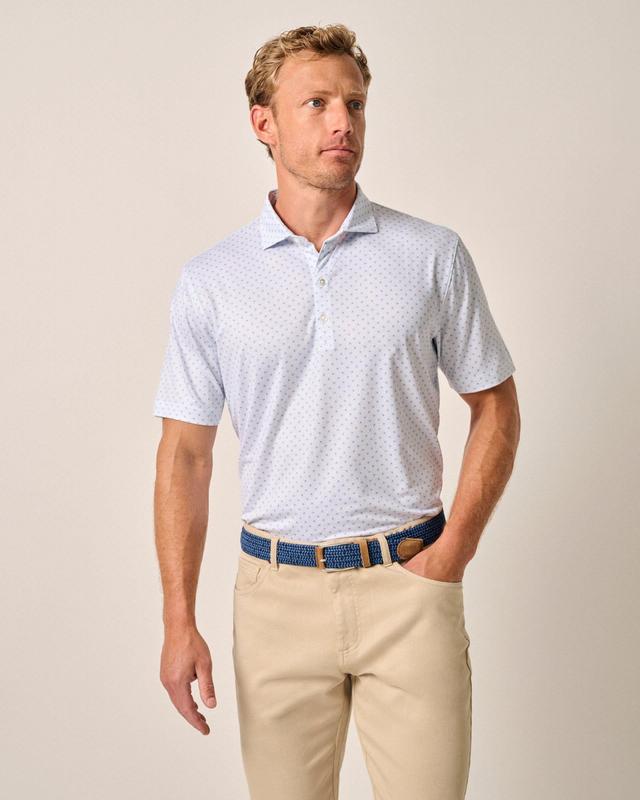 johnnie-O Performance Jersey Polo - Crete Print Product Image