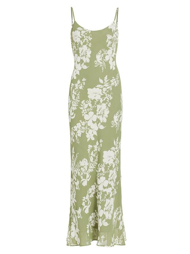 Womens Parma Floral Slip Maxi Dress Product Image