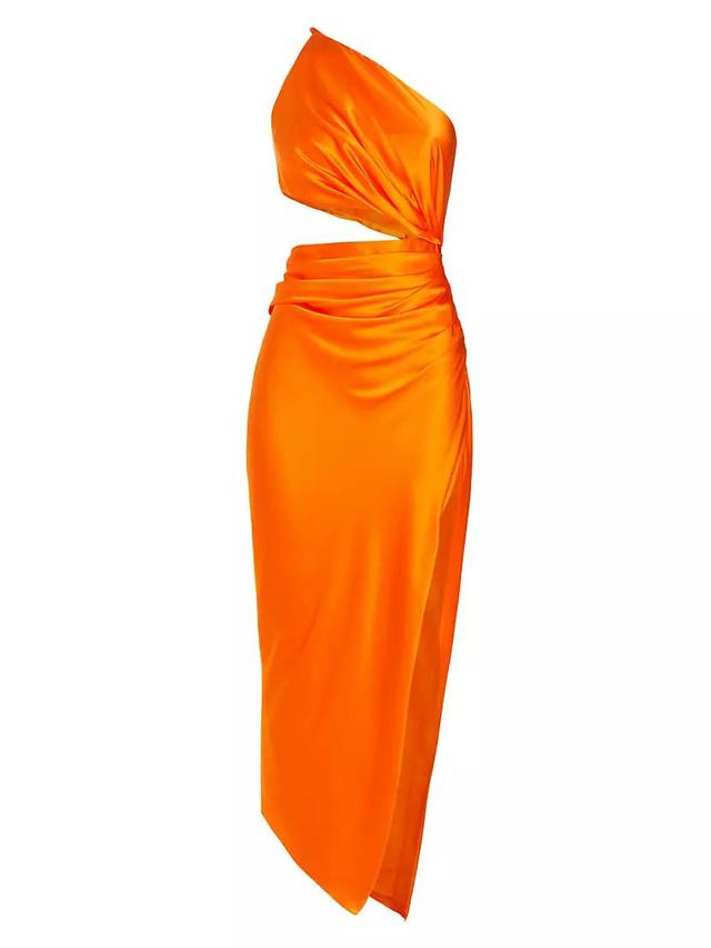 One-Shoulder Cut-Out Dress Product Image