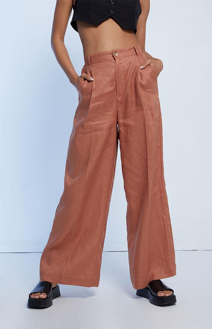 MINKPINK Womens Dylan Wide Leg Pants Product Image