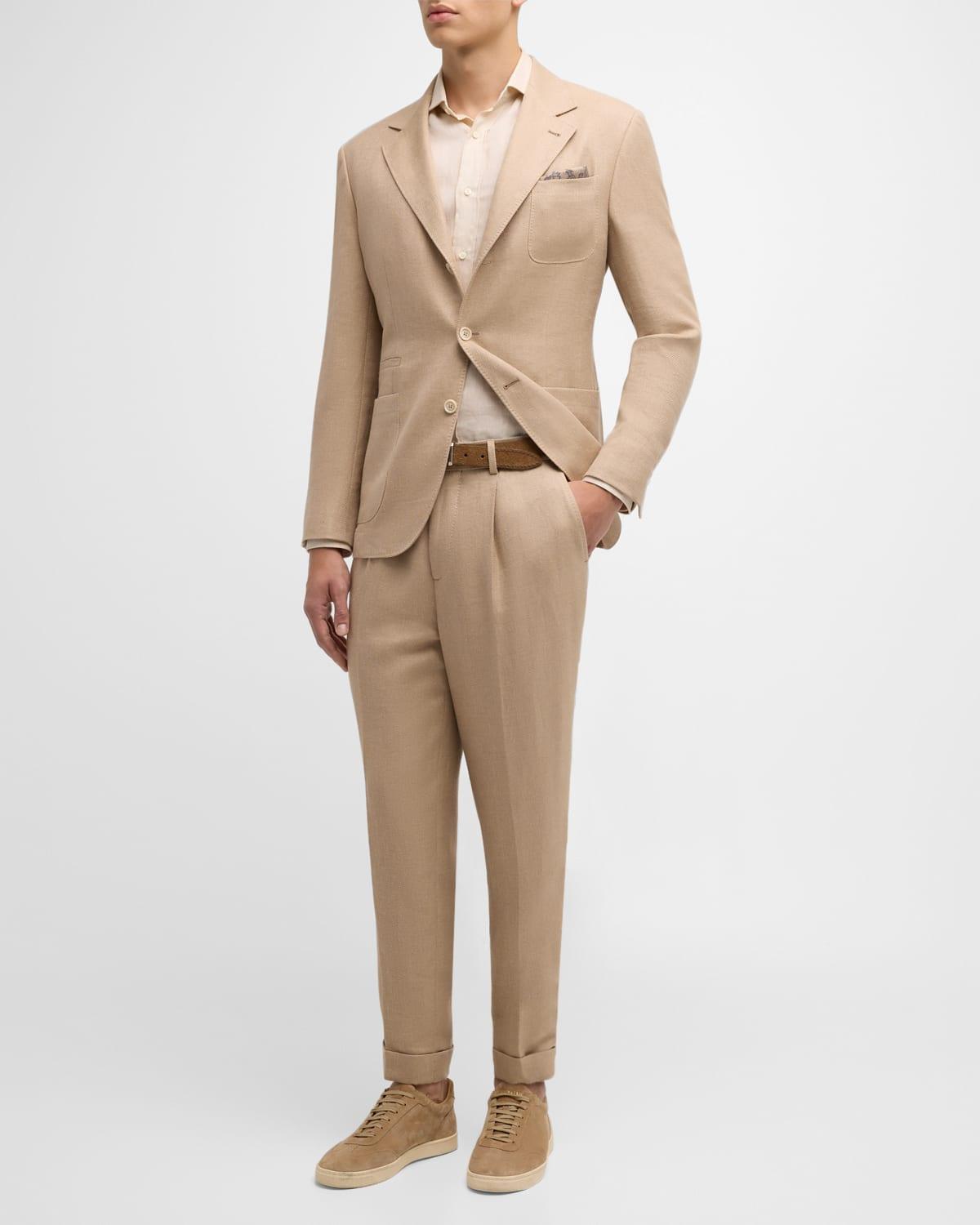 Men's Exclusive Diagonal Suit Product Image