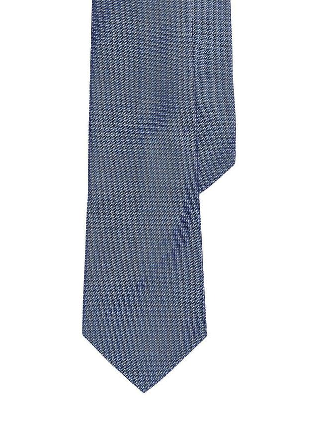 Mens Pin Dot Silk Tie Product Image