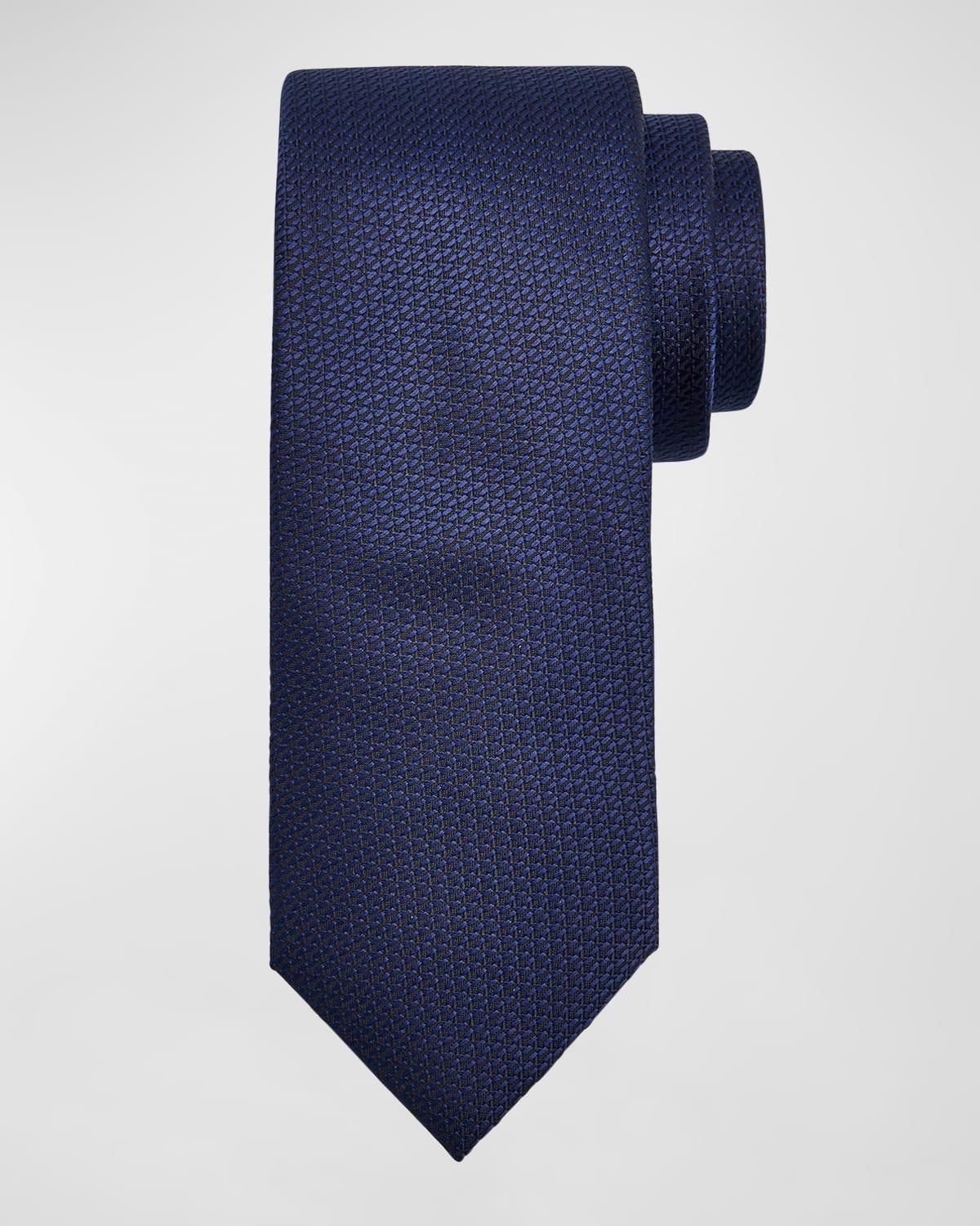 Mens Textured Silk Tie Product Image