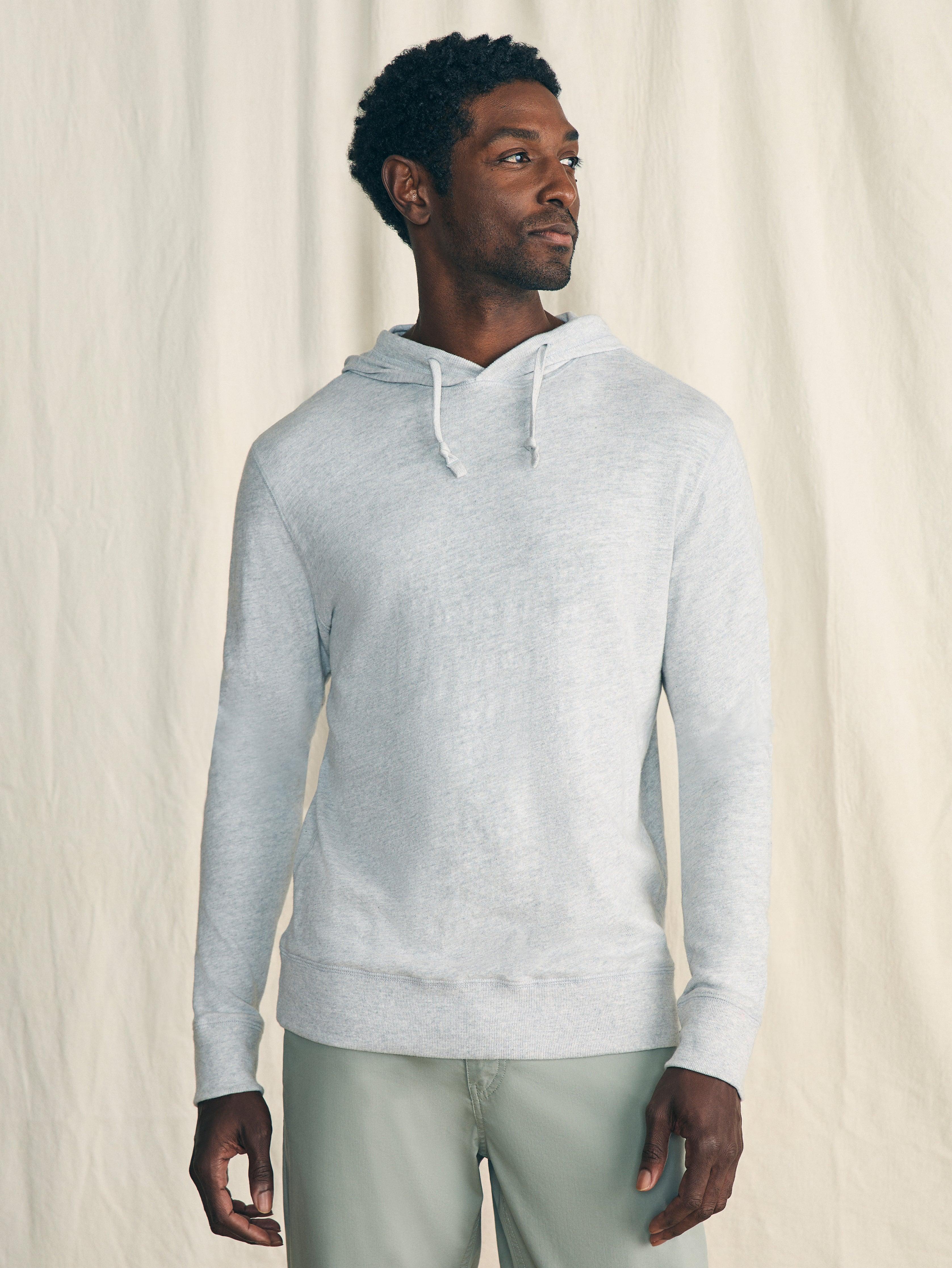 Sunwashed Slub Hoodie - Light Grey Heather Male Product Image