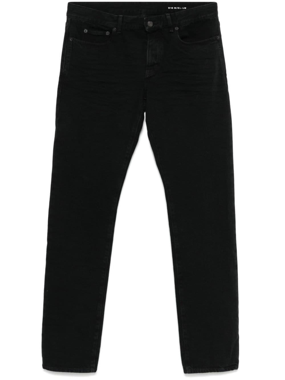 Slim Jeans In Black Product Image