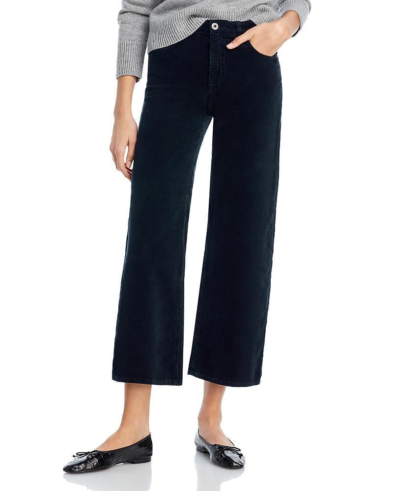 Womens Saige Wide-Leg Cropped Jeans Product Image