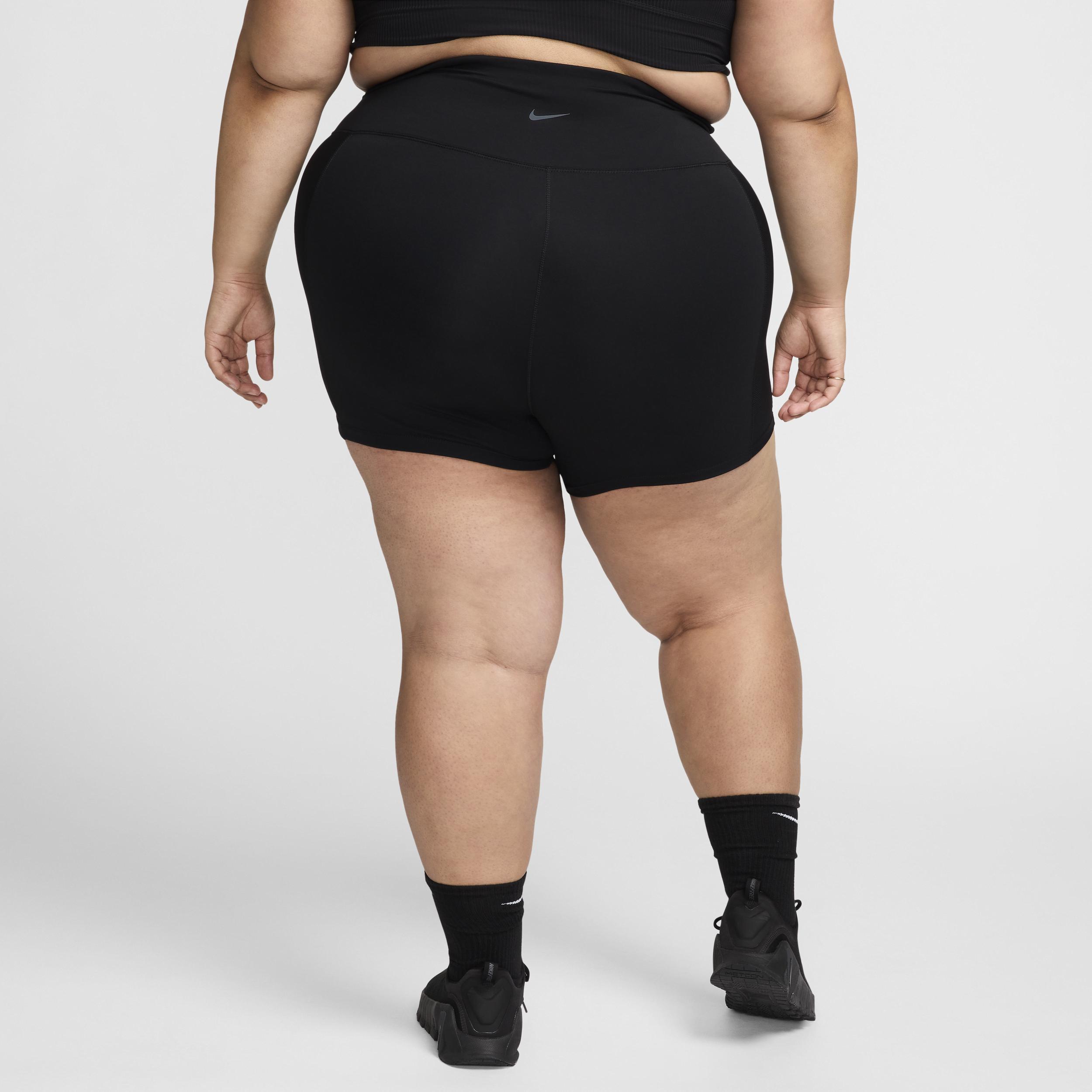 Nike Women's One Wrap High-Waisted 5" Biker Shorts (Plus Size) Product Image