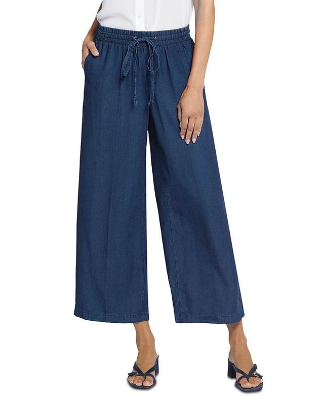 NYDJ Jayne Pull-On Ankle Wide Leg Jeans Product Image