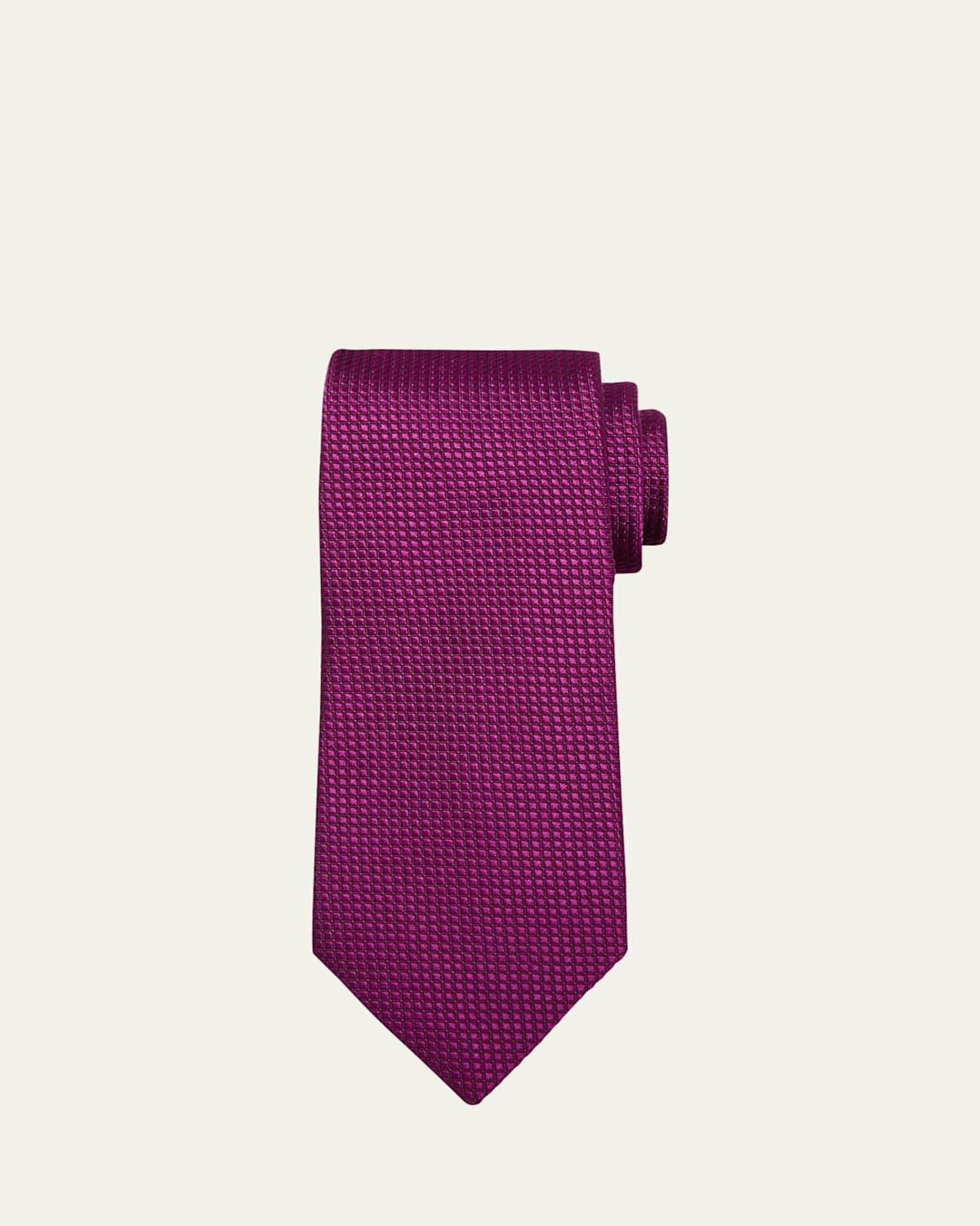 Mens Textured Silk Tie Product Image