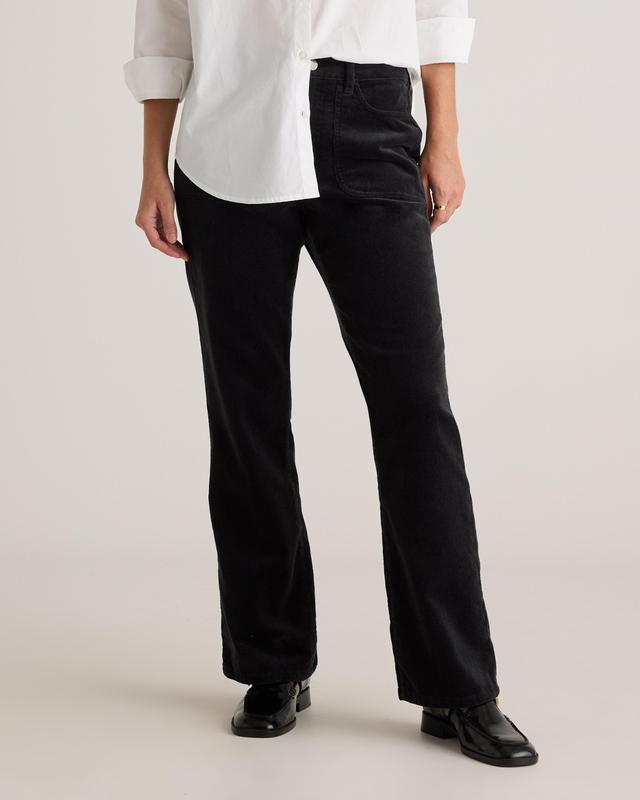 Organic Stretch Corduroy Flare Pants Product Image