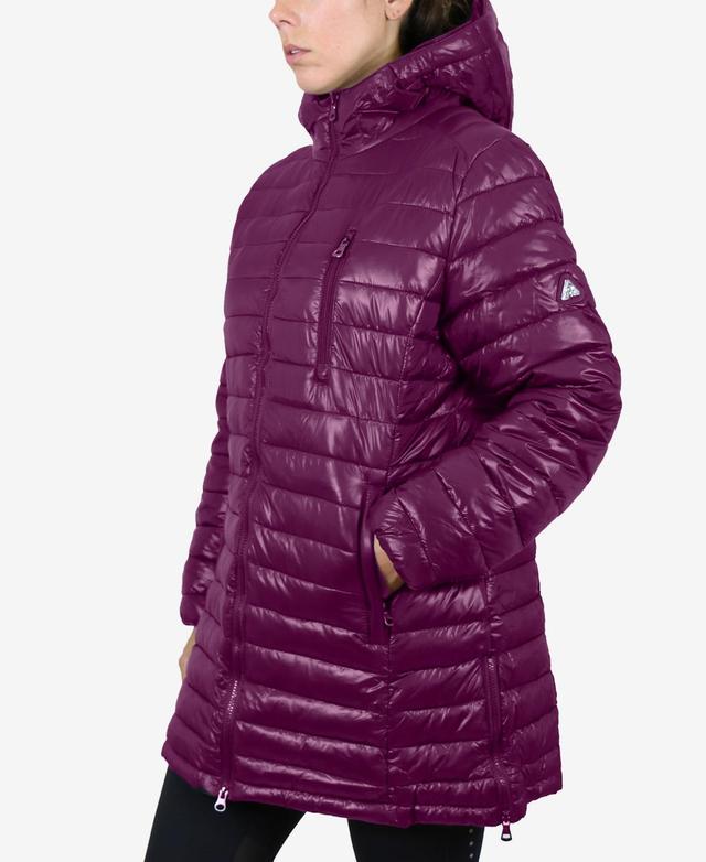 Galaxy By Harvic Womens Quilted Long Puffer Coat Product Image