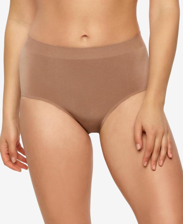 Plus Size Paramour by Felina Body Smooth Brief Panty 655128, Womens Cameo Pink Cmr Product Image