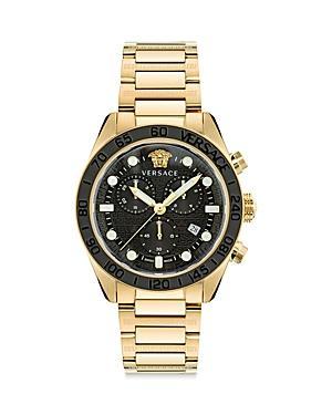 Versace Greca Dome Chronograph Bracelet Watch, 43mm Product Image