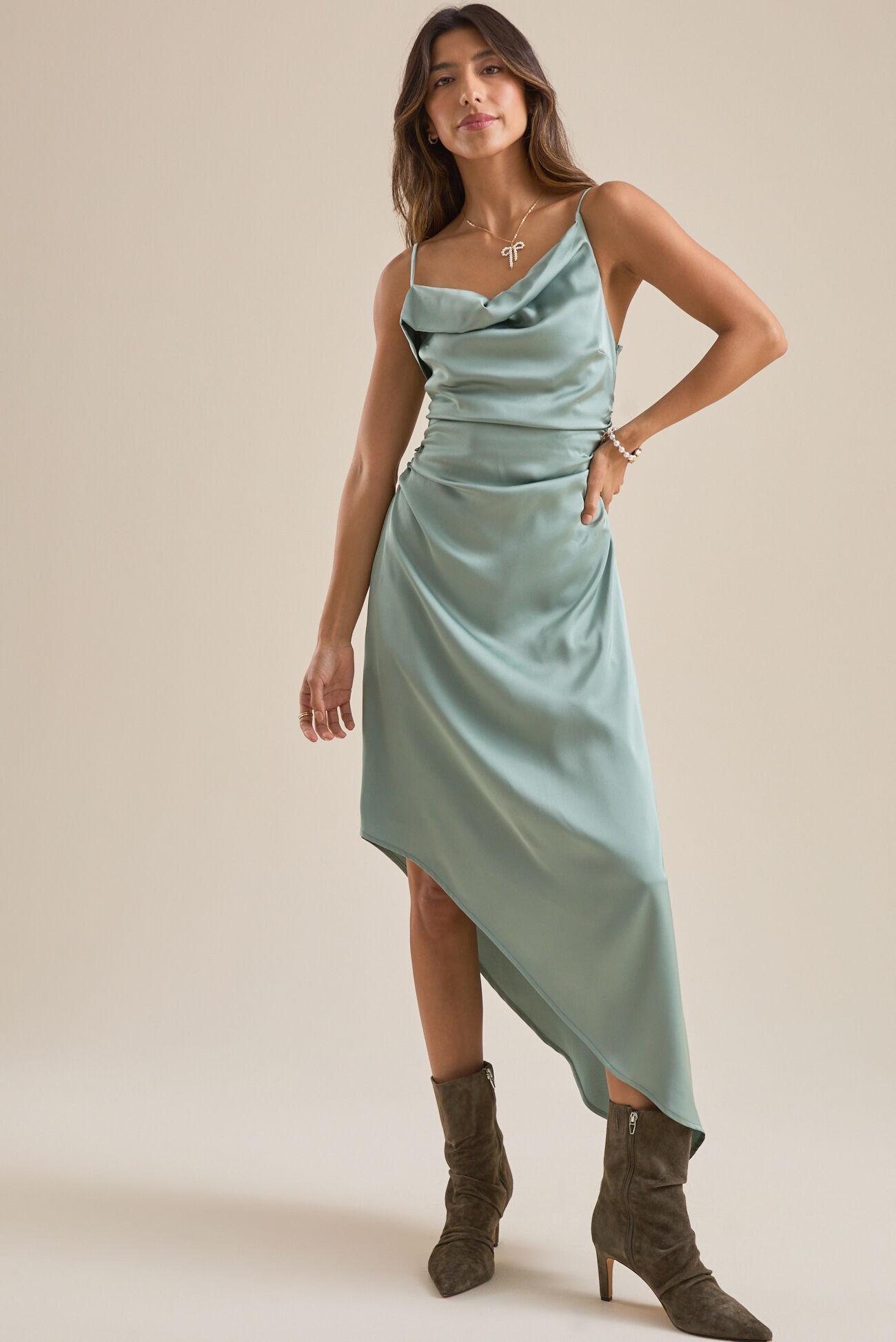 Mirie Cowl Neck Midi Dress by ASTR Product Image