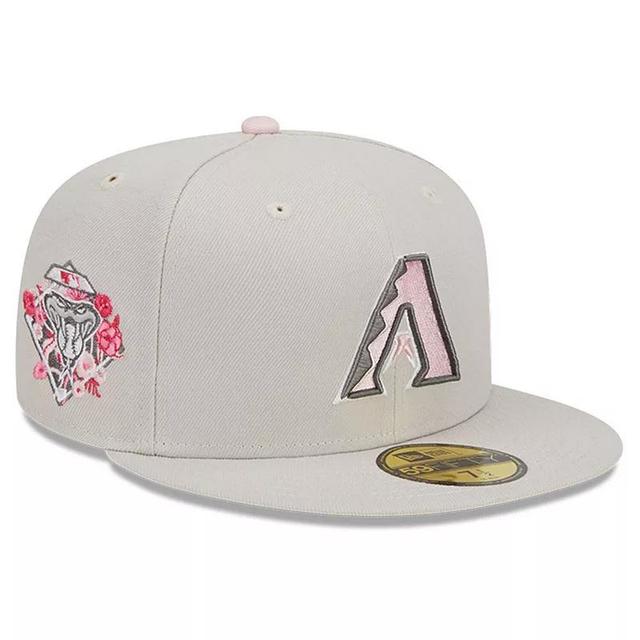 Mens New Era Khaki Arizona Diamondbacks 2023 Mothers Day On-Field 59FIFTY Fitted Hat Beig/Green Product Image