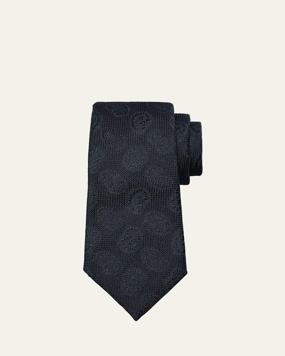 Mens Silk Jacquard Tie Product Image