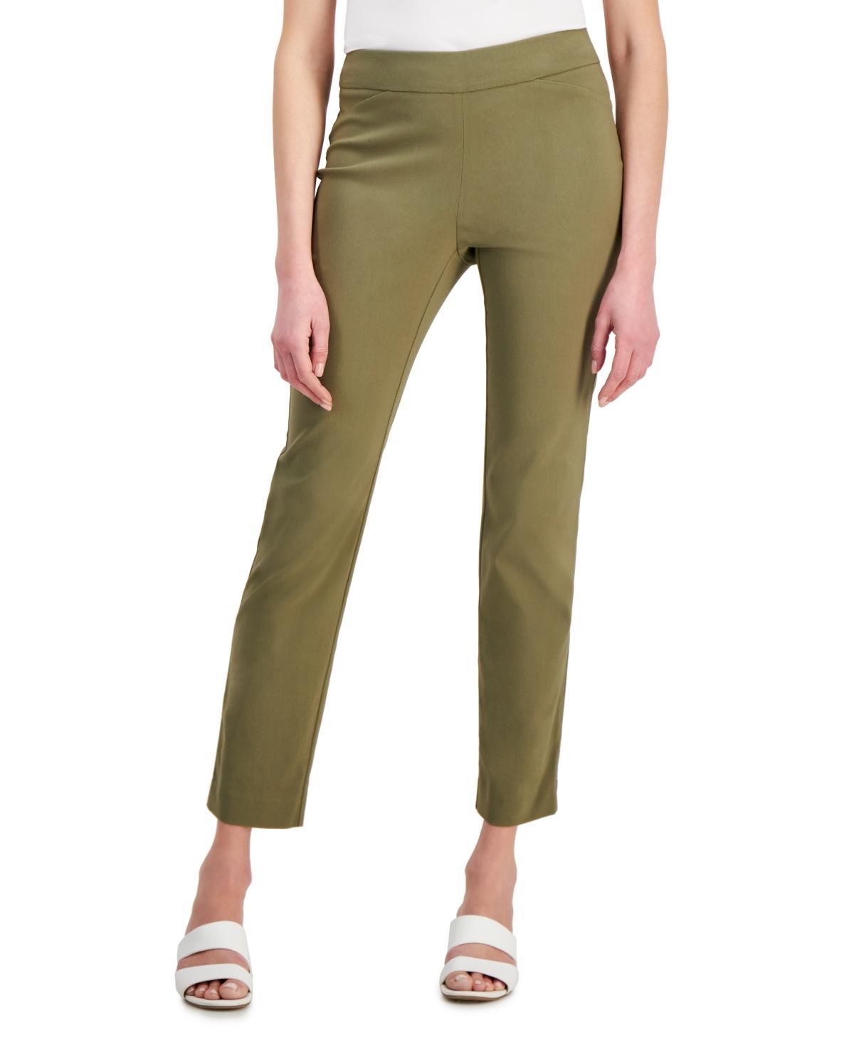 Jm Collection Womens Cambridge Woven Pull-On Pants, Created for Macys Product Image