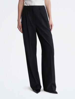 Tailored Wide Leg Trousers Product Image