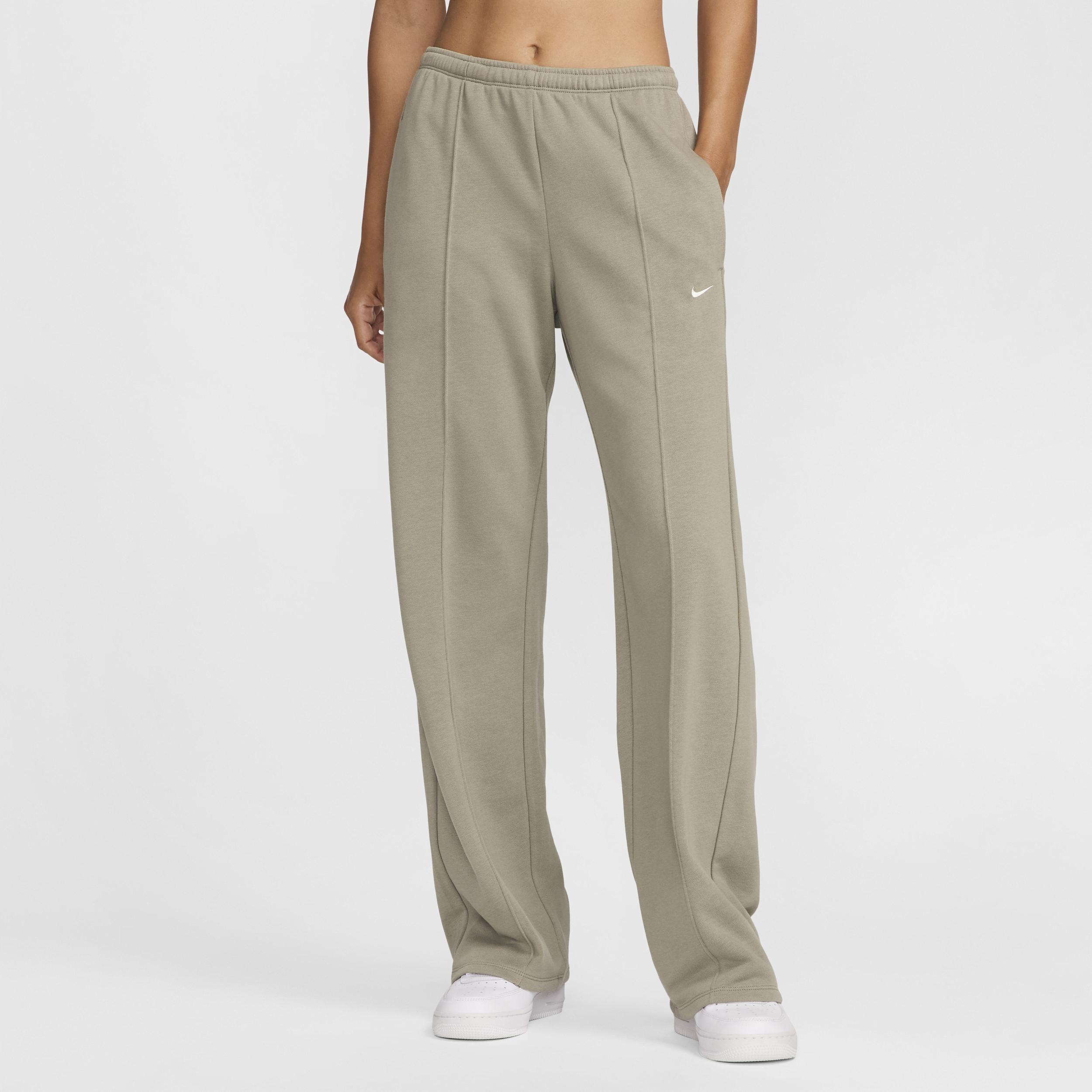 Womens Nike Sportswear French Terry Mid-Rise Sweatpants Product Image