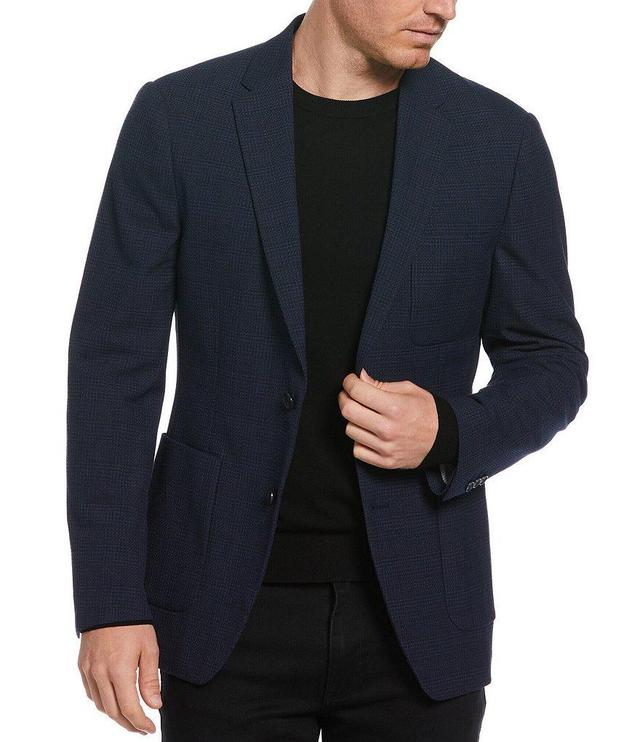 Perry Ellis Slim Fit Stretch Textured Blazer Product Image