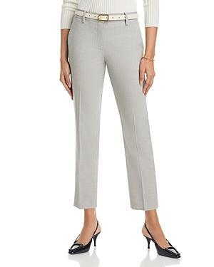 Theory Treeca Wool Blend Crop Pants Product Image