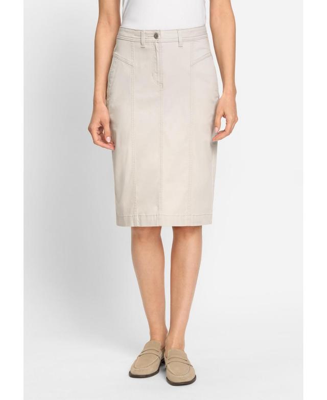 Women's Stretch Twill Skirt Product Image