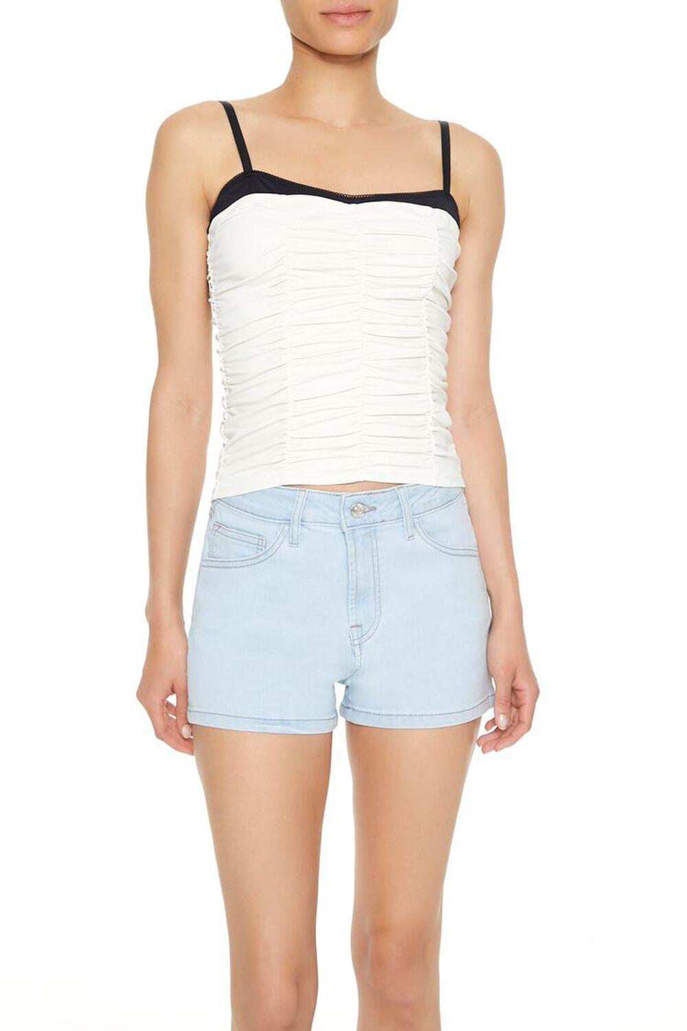 Colorblock Ruched Cami | Forever 21 Product Image