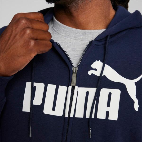 PUMA Essentials Men's Hoodie in Peacoat/White Product Image