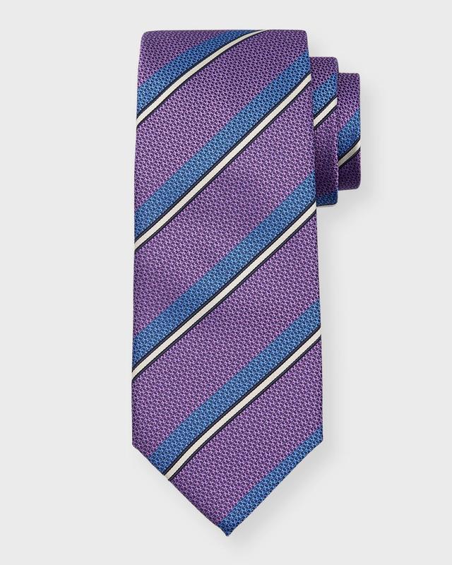 Men's Silk Multi-Stripe Tie Product Image