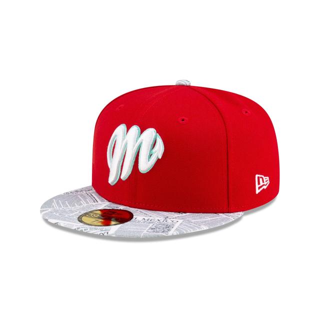 Diablos Rojos del México Red 59FIFTY Fitted Hat Male Product Image