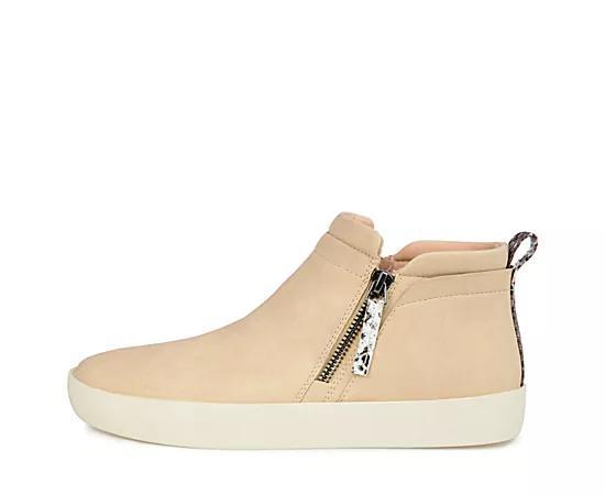 Journee Collection Womens Frankie Mid Top Sneaker Product Image