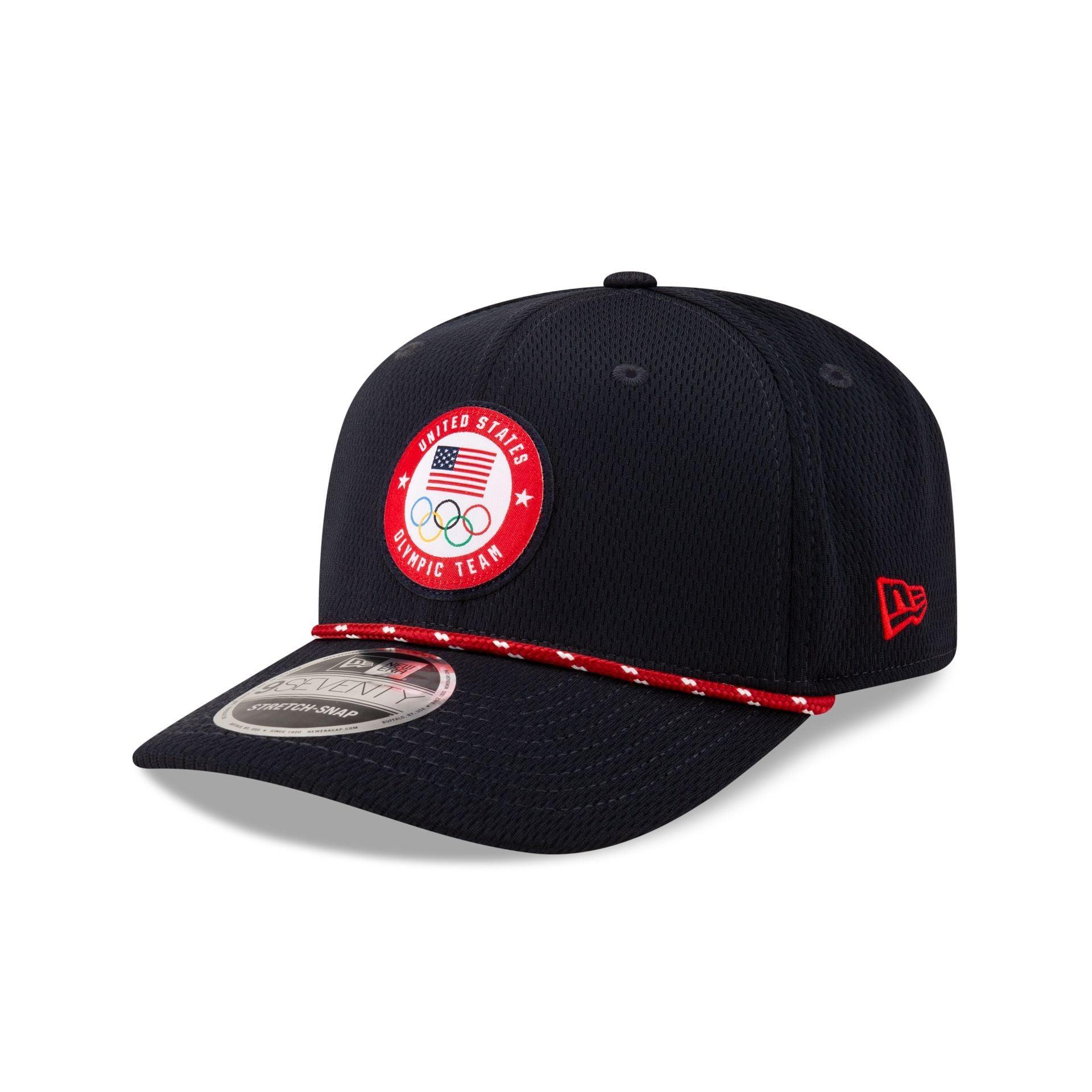 Team USA Olympics Navy 9SEVENTY Stretch-Snap Hat Male Product Image