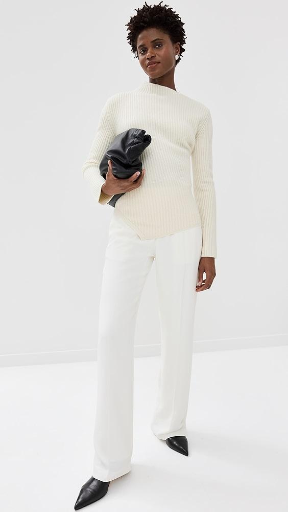 Róhe Twisted Ribbed Sweater | Shopbop Product Image