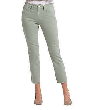 Nydj Sheri Frayed Hem Skinny Leg Jeans in Lily Pad Product Image