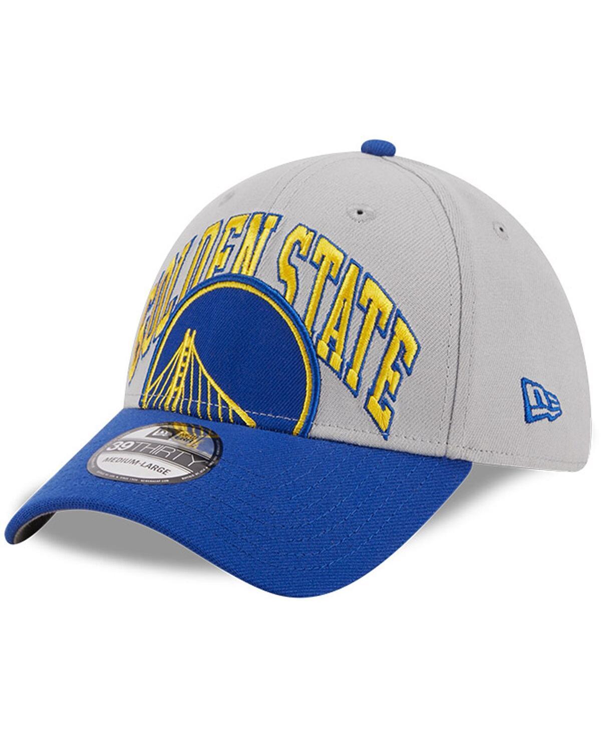 Mens New Era Gray Golden State Warriors Tip-Off Two-Tone 39THIRTY Flex Hat - Gray Product Image