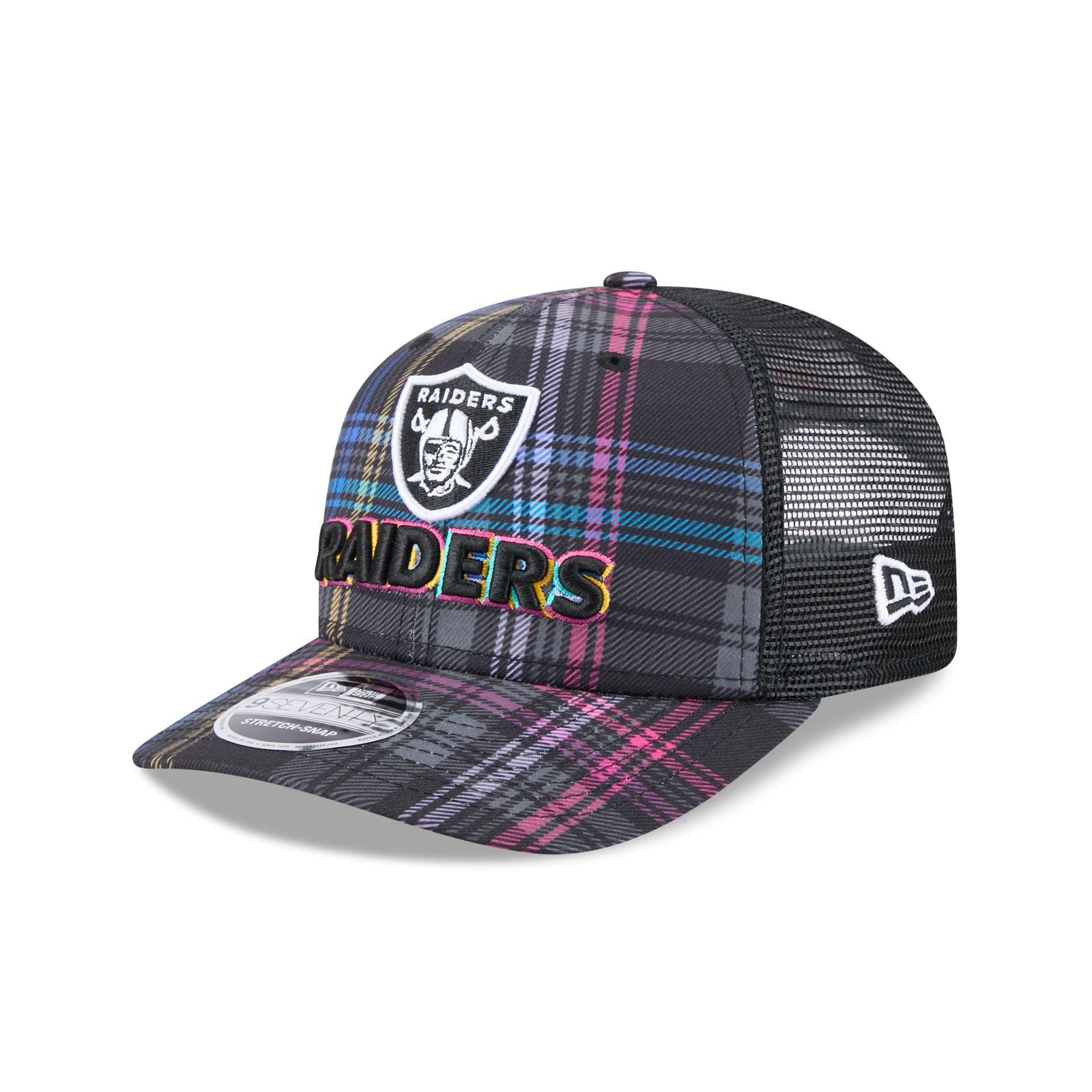 Las Vegas Raiders 2024 Crucial Catch 9SEVENTY Trucker Hat Male Product Image