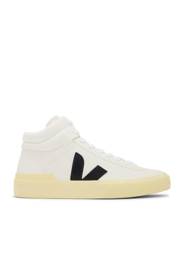 Veja Minotaur Bastille Sneaker in Extra White & Black Butter - White. Size 44 (also in ). Product Image