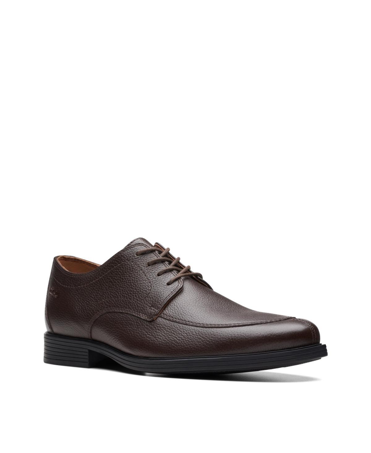 Clarks Whiddon Plain (Mahogany Leather) Men's Shoes Product Image