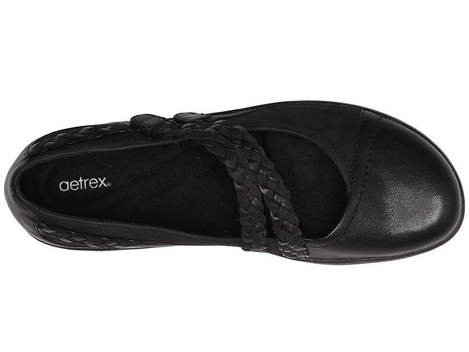 Aetrex Annie Leather Braided Mary Janes Product Image