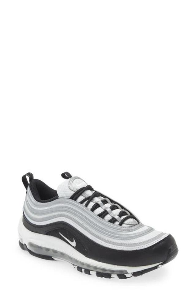 Air Max 97 Sneakers In Black And Metallic Silver Product Image